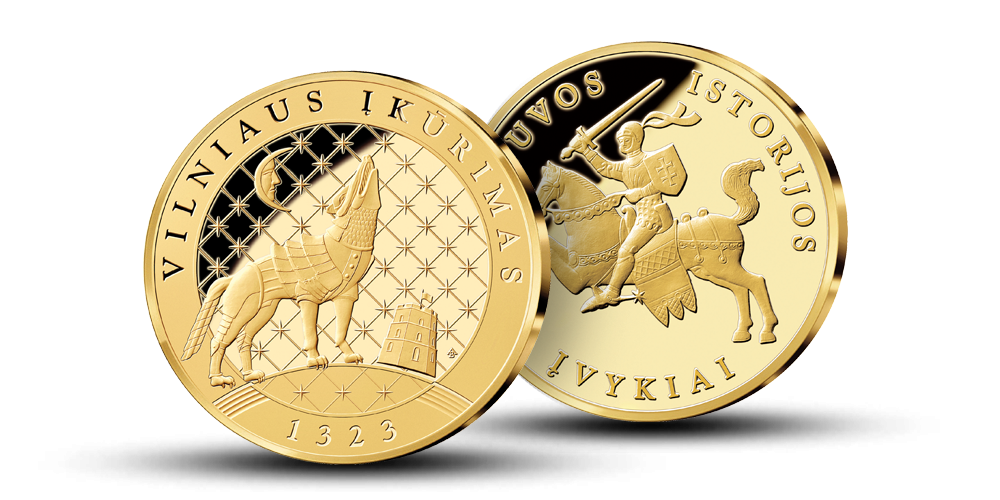 Kolekcija „Lemtingiausi Lietuvos istorijos įvykiai“, medalis „Vilniaus įkūrimas“